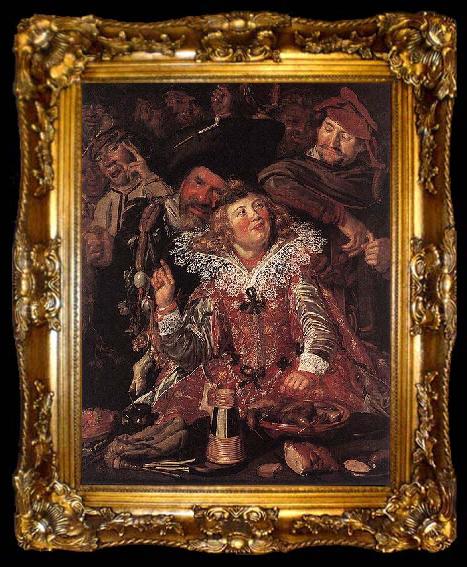 framed  Frans Hals Shrovetide Revellers WGA, ta009-2